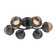 Cabochon LED Flush Mount in Matte Black (404|CLB0093-01-MB-B-L1-GP)