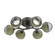 Cabochon LED Flush Mount in Graphite (404|CLB0093-01-GP-S-L3-GE)