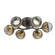 Cabochon LED Flush Mount in Graphite (404|CLB0093-01-GP-S-L3-GB)