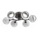 Cabochon LED Flush Mount in Graphite (404|CLB0093-01-GP-C-L3-WM)