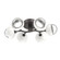 Cabochon LED Flush Mount in Graphite (404|CLB0093-01-GP-C-L1-WI)