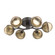 Cabochon LED Flush Mount in Graphite (404|CLB0093-01-GP-A-L3-GB)