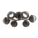 Cabochon LED Flush Mount in Flat Bronze (404|CLB0093-01-FB-S-L1-MS)