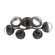 Cabochon LED Flush Mount in Flat Bronze (404|CLB0093-01-FB-C-L1-MB)