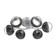 Cabochon LED Flush Mount in Classic Silver (404|CLB0093-01-CS-C-L3-MB)