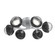 Cabochon LED Flush Mount in Classic Silver (404|CLB0093-01-CS-C-L1-BM)