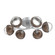 Cabochon LED Flush Mount in Classic Silver (404|CLB0093-01-CS-C-L1-BB)
