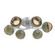 Cabochon LED Flush Mount in Classic Silver (404|CLB0093-01-CS-B-L3-GE)