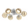 Cabochon LED Flush Mount in Classic Silver (404|CLB0093-01-CS-A-L3-TR)
