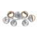 Cabochon LED Flush Mount in Classic Silver (404|CLB0093-01-CS-A-L3-MS)