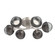 Cabochon LED Flush Mount in Beige Silver (404|CLB0093-01-BS-S-L3-GP)