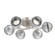 Cabochon LED Flush Mount in Beige Silver (404|CLB0093-01-BS-S-L1-CS)