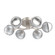 Cabochon LED Flush Mount in Beige Silver (404|CLB0093-01-BS-C-L1-CS)