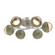 Cabochon LED Flush Mount in Beige Silver (404|CLB0093-01-BS-A-L3-GE)