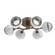 Cabochon LED Flush Mount in Burnished Bronze (404|CLB0093-01-BB-S-L3-WM)