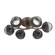 Cabochon LED Flush Mount in Burnished Bronze (404|CLB0093-01-BB-S-L1-MB)
