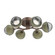 Cabochon LED Flush Mount in Burnished Bronze (404|CLB0093-01-BB-S-L1-GE)