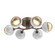 Cabochon LED Flush Mount in Burnished Bronze (404|CLB0093-01-BB-A-L3-WM)