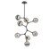 Cabochon LED Chandelier in Matte Black (404|CHB0093-VB-MB-S-001-L1-BS)