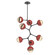 Cabochon LED Chandelier in Matte Black (404|CHB0093-VB-MB-A-001-L3-RE)