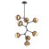 Cabochon LED Chandelier in Matte Black (404|CHB0093-VB-MB-A-001-L3-NB)