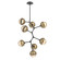 Cabochon LED Chandelier in Matte Black (404|CHB0093-VB-MB-A-001-L1-GB)