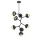 Cabochon LED Chandelier in Matte Black (404|CHB0093-VB-MB-A-001-L1-BM)