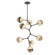 Cabochon LED Chandelier in Graphite (404|CHB0093-VB-GP-B-001-L1-TR)