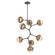 Cabochon LED Chandelier in Graphite (404|CHB0093-VB-GP-A-001-L3-NB)