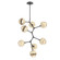 Cabochon LED Chandelier in Graphite (404|CHB0093-VB-GP-A-001-L1-TR)