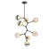 Cabochon LED Chandelier in Flat Bronze (404|CHB0093-VB-FB-C-001-L1-TR)