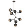Cabochon LED Chandelier in Flat Bronze (404|CHB0093-VB-FB-B-001-L1-BM)