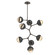 Cabochon LED Chandelier in Flat Bronze (404|CHB0093-VB-FB-A-001-L1-MB)