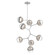 Cabochon LED Chandelier in Classic Silver (404|CHB0093-VB-CS-C-001-L3-BS)