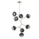 Cabochon LED Chandelier in Beige Silver (404|CHB0093-VB-BS-S-001-L3-BM)