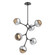 Cabochon LED Chandelier in Matte Black (404|CHB0093-VA-MB-B-001-L3-CS)