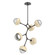 Cabochon LED Chandelier in Graphite (404|CHB0093-VA-GP-C-001-L1-TR)