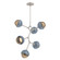 Cabochon LED Chandelier in Beige Silver (404|CHB0093-VA-BS-B-001-L1-BU)