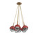 Cabochon LED Pendant in Novel Brass (404|CHB0093-0F-NB-S-C01-L1-RE)