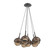 Cabochon LED Pendant in Graphite (404|CHB0093-0F-GP-B-C01-L3-BB)