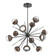 Cabochon LED Chandelier in Matte Black (404|CHB0093-0B-MB-C-001-L1-BB)