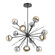 Cabochon LED Chandelier in Matte Black (404|CHB0093-0B-MB-A-001-L1-CS)