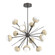 Cabochon LED Chandelier in Graphite (404|CHB0093-0B-GP-WL-001-L3-TR)