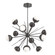 Cabochon LED Chandelier in Graphite (404|CHB0093-0B-GP-WL-001-L3-MS)