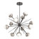 Cabochon LED Chandelier in Graphite (404|CHB0093-0B-GP-WL-001-L3-BS)