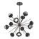 Cabochon LED Chandelier in Graphite (404|CHB0093-0B-GP-S-001-L1-BM)