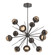 Cabochon LED Chandelier in Graphite (404|CHB0093-0B-GP-B-001-L3-FB)
