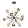 Cabochon LED Chandelier in Graphite (404|CHB0093-0B-GP-B-001-L1-TR)