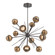 Cabochon LED Chandelier in Graphite (404|CHB0093-0B-GP-B-001-L1-NB)