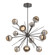 Cabochon LED Chandelier in Graphite (404|CHB0093-0B-GP-B-001-L1-BS)